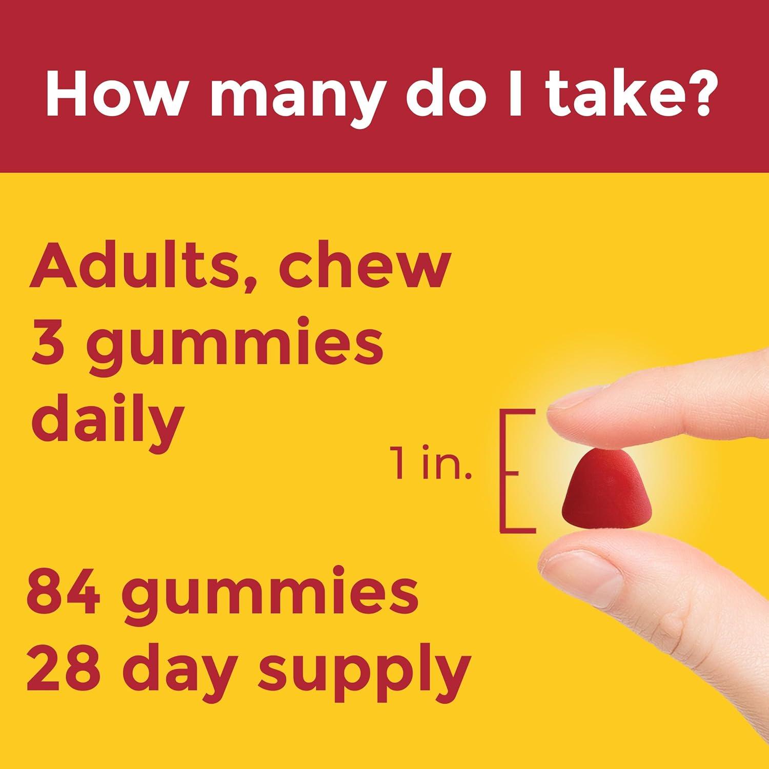 image:imageNature Made Advanced Multivitamin Gummies 50 for Her Womens Multivitamins Gummies with Magnesium Citrate Vitamin D3 Zinc Calcium and All 8 B Vitamins 84 Count 28 Day Supply84 Count Pack of 1