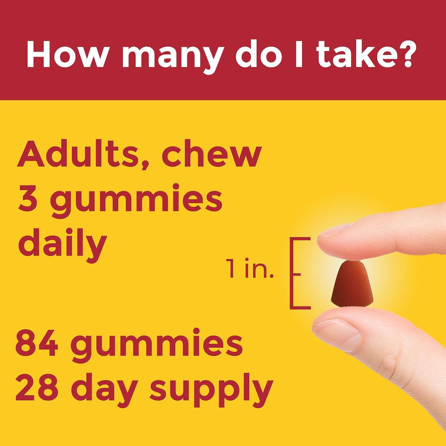image:imageNature Made Advanced Multivitamin Gummies 50 for Him Mens Multivitamins Gummies with Magnesium Citrate Vitamin D3 Zinc All 8 B Vitamins 84 Multi Vitamins 28 Day Supply84 Count Pack of 1