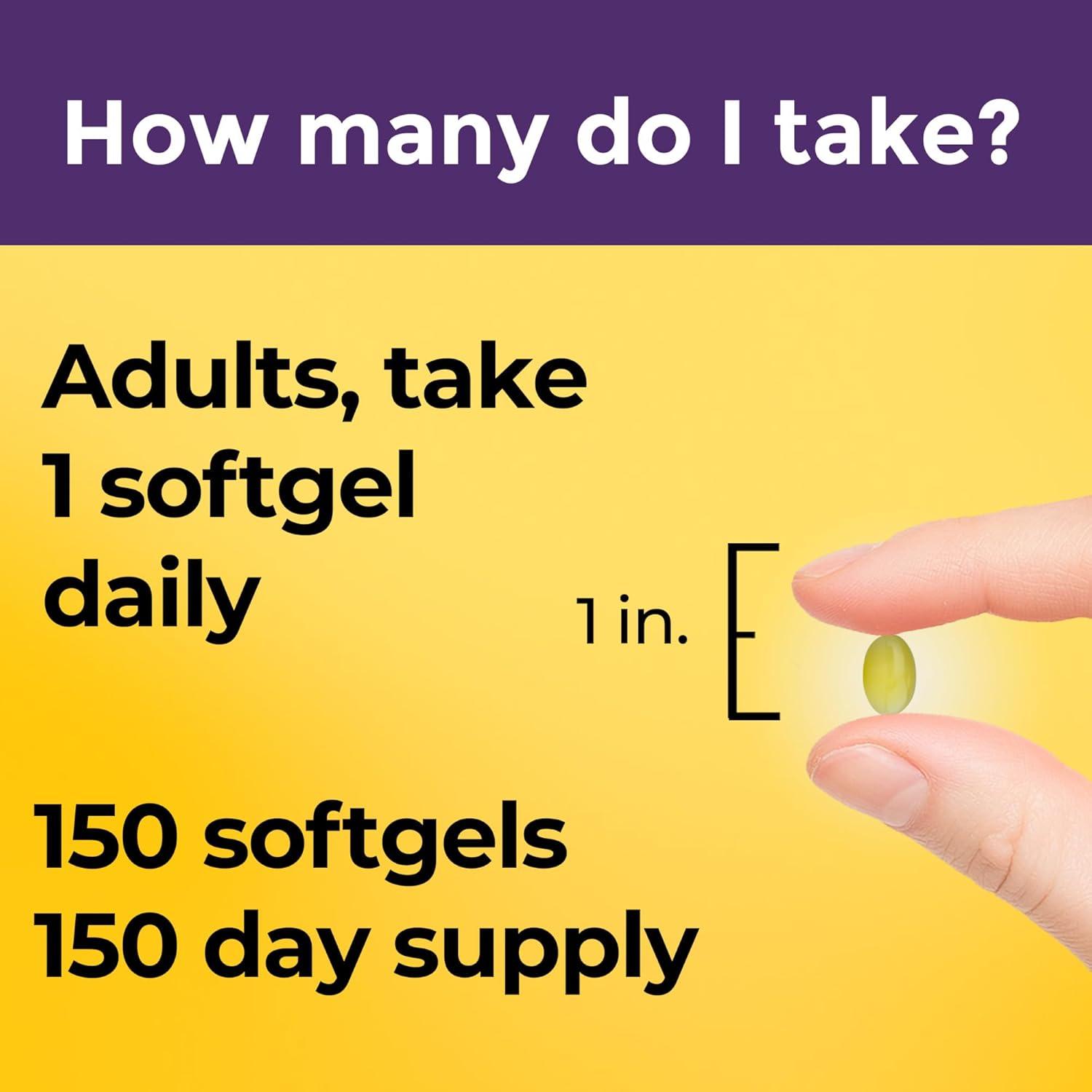 image:imageNature Made Biotin 2500 mcg Extra Strength Biotin Supplements Support Healthy Hair Skin amp Nails 150 Softgels 150 Day Supply150 Count Pack of 2