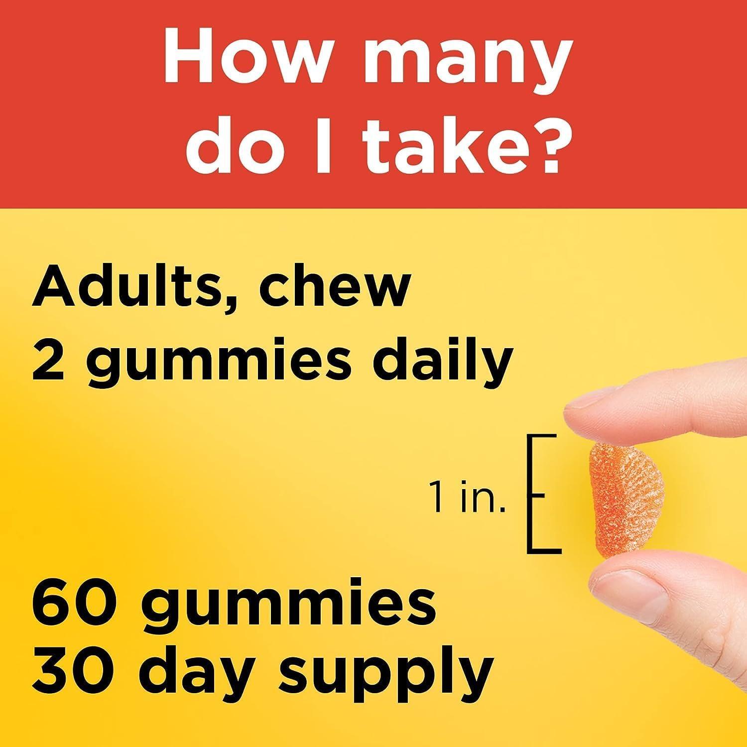 image:imageNature Made Extra Strength Dosage Vitamin C 500 mg per serving Dietary Supplement Vitamin C Gummies for Immune Support 60 Gummies 30 Day SupplyNo Artificial Sweeteners