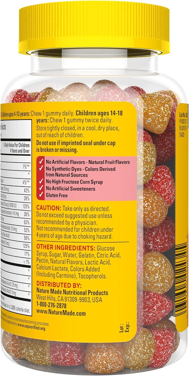 image:imageNature Made Kids First Multivitamin with Omega3 Kids Gummy Multivitamins with Vitamins and Minerals for Nutritional Support 70 Gummies