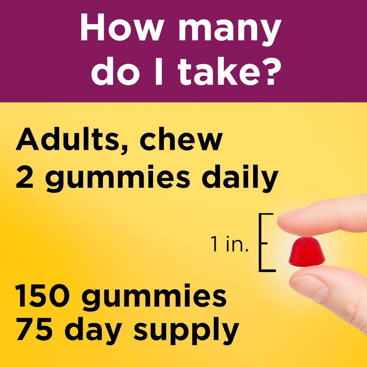 image:imageNature Made Multivitamin For Women Womens Gummy Multivitamins for Daily Nutritional Support 150 Multi Vitamin Gummies 75 Day SupplyStrawberry