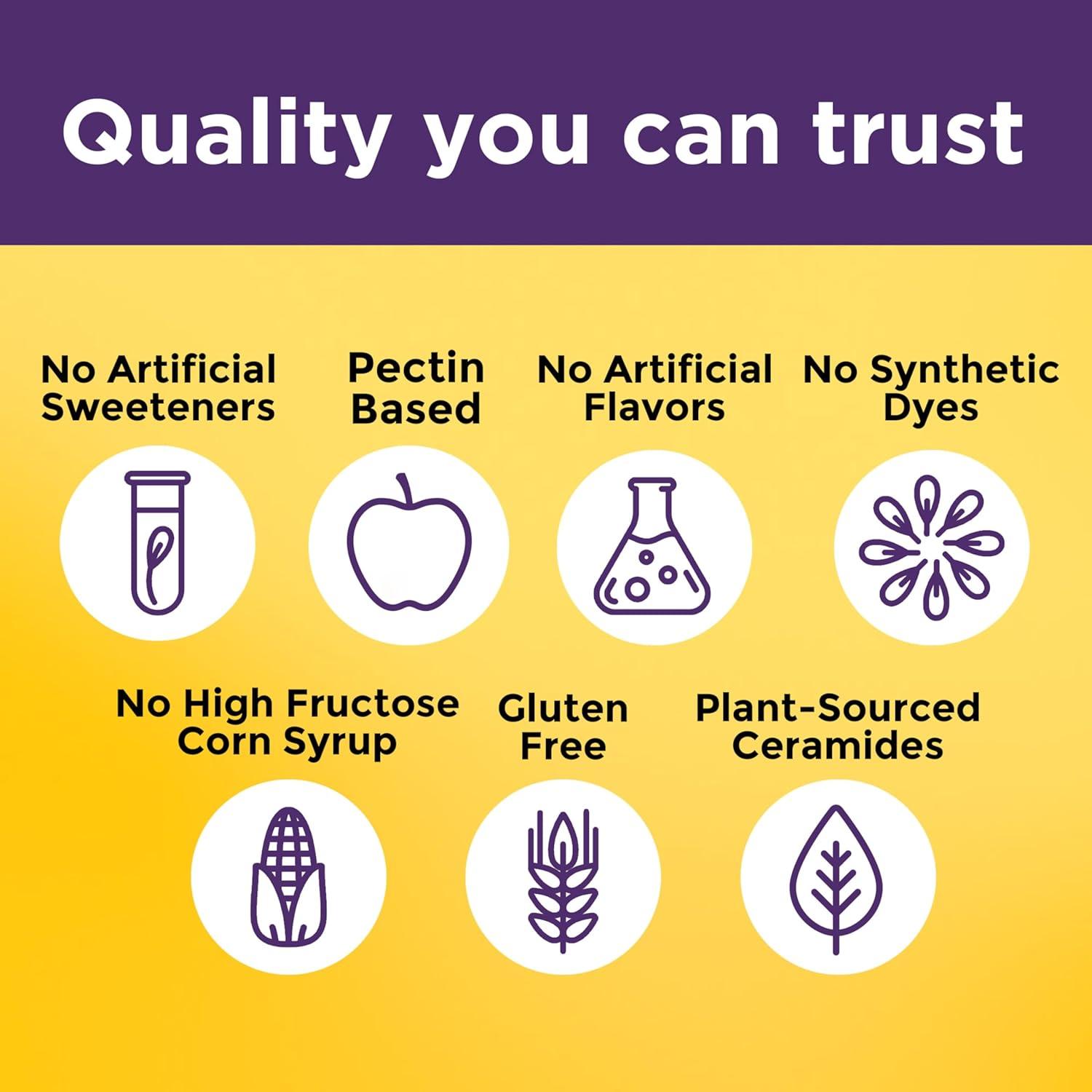 image:imageNature Made Skin Hydration Gummies Plus PlantSourced Ceramides Support Healthy Skin As You Age with Biotin amp Vitamin C 50 Gummies 25 Day Supply