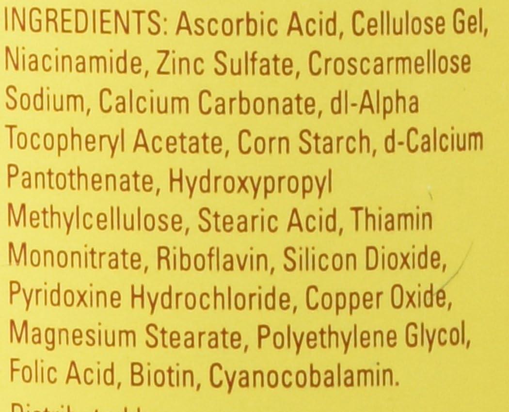 image:imageNature Made Stress B Complex with Vitamin C and Zinc B Complex Vitamins for Women and Men Immune Support 75 Tablets 75 Day SupplyUnflavored