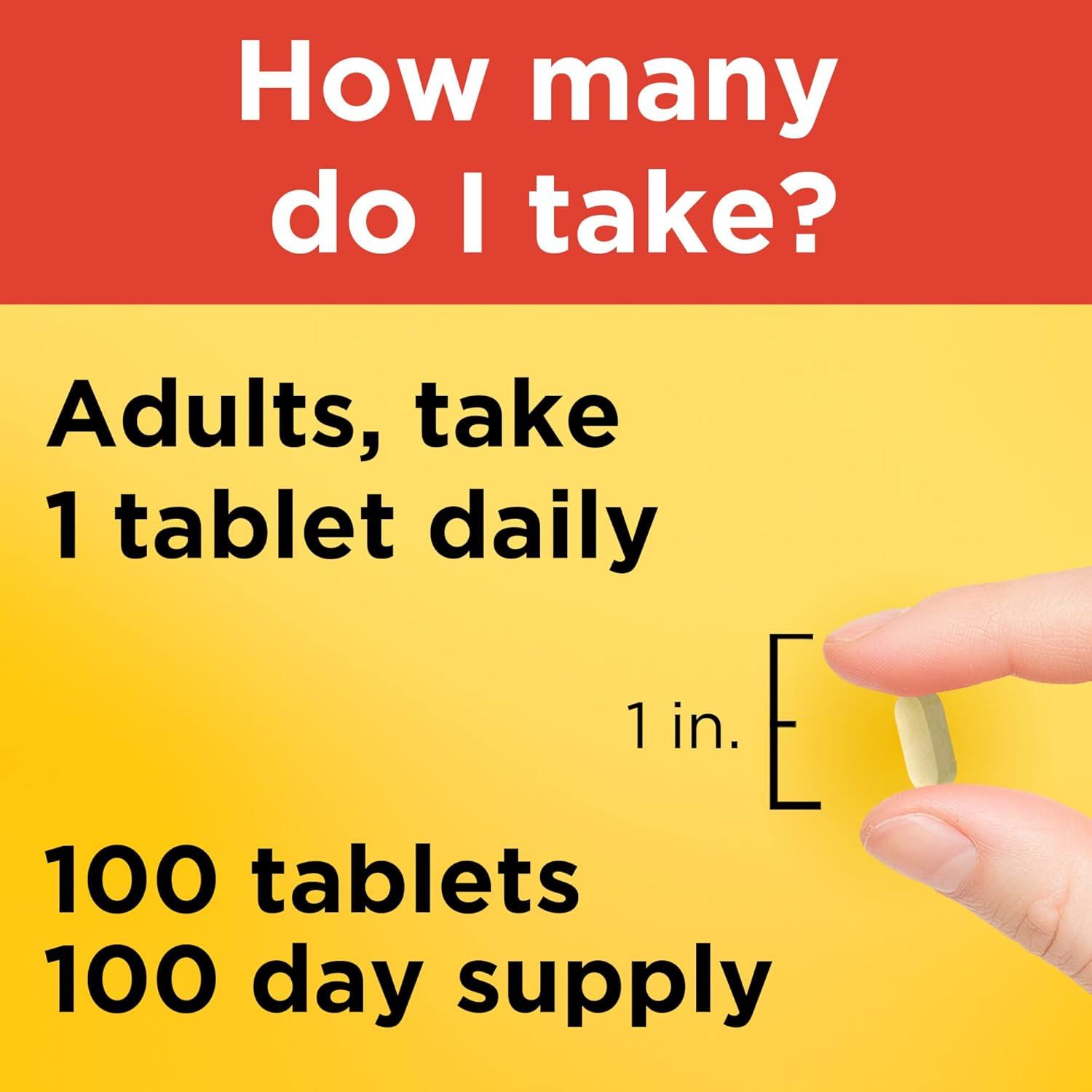 image:imageNature Made Vitamin C 1000 mg Extra Strength Dietary Supplement for Immune Support 100 Tablets 100 Day Supply100 Count Pack of 1