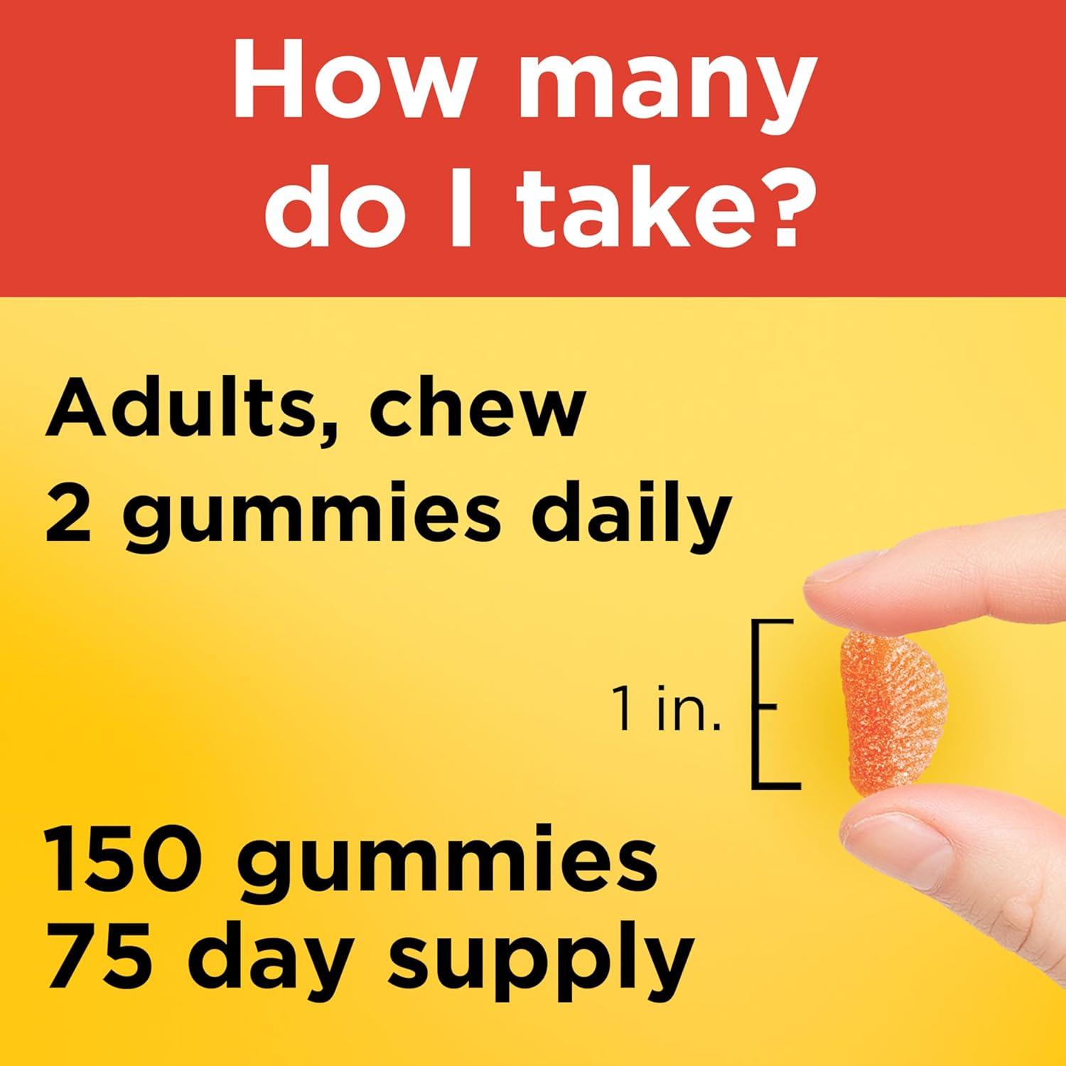 image:imageNature Made Vitamin C 250 mg Per Serving Dietary Supplement for Immune Support Vitamin C Gummies for Adults 150 Gummies 75 Day SupplyTangerine