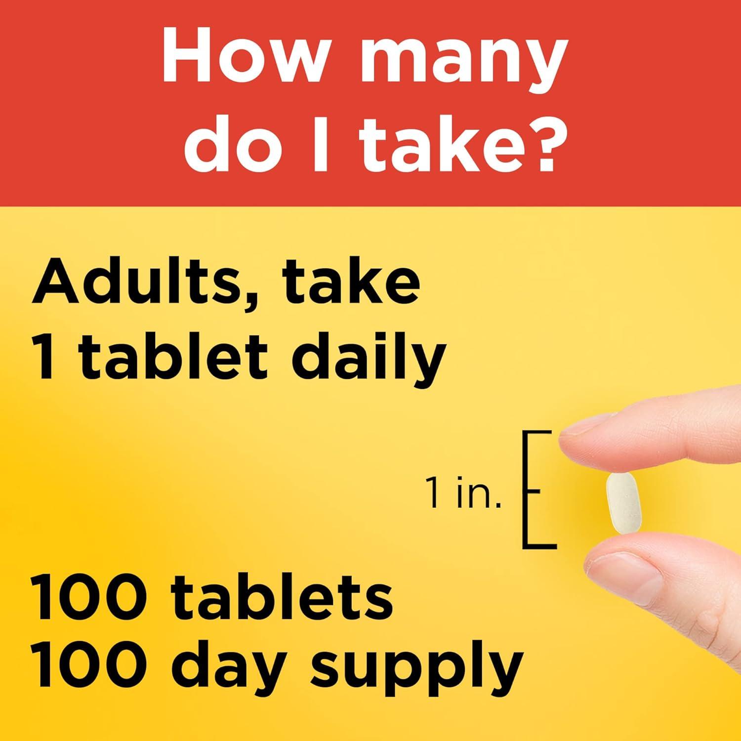 image:imageNature Made Vitamin C 500 mg Tablets Dietary Supplement Vitamin C for Immune Support 100 Tablets 100 Day Supply100 Count Pack of 1