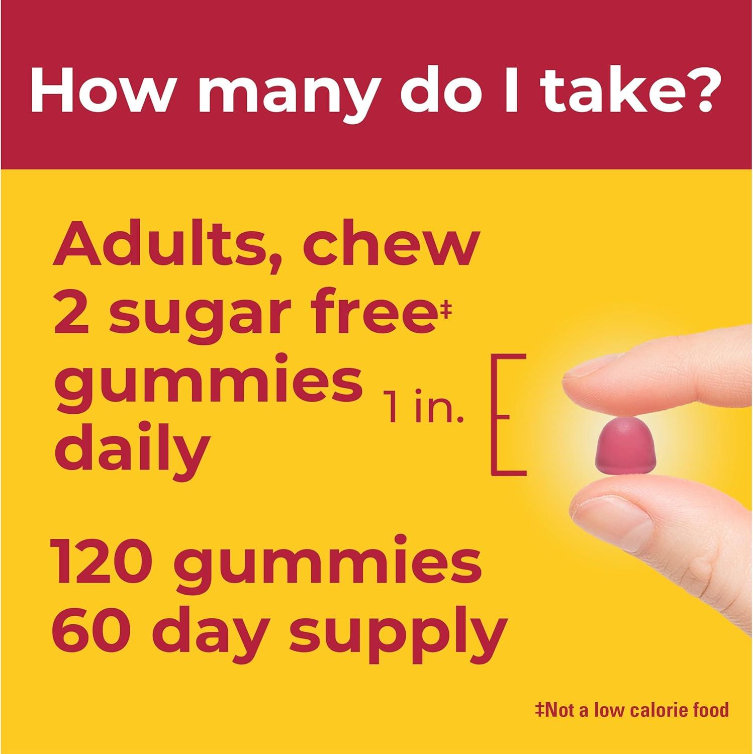 image:imageNature Made Zero Sugar Hair Skin Nails Gummies Biotin 2500 mcg per Serving 120 Sugar Free Gummies 60 Day Supply120 Count Pack of 2