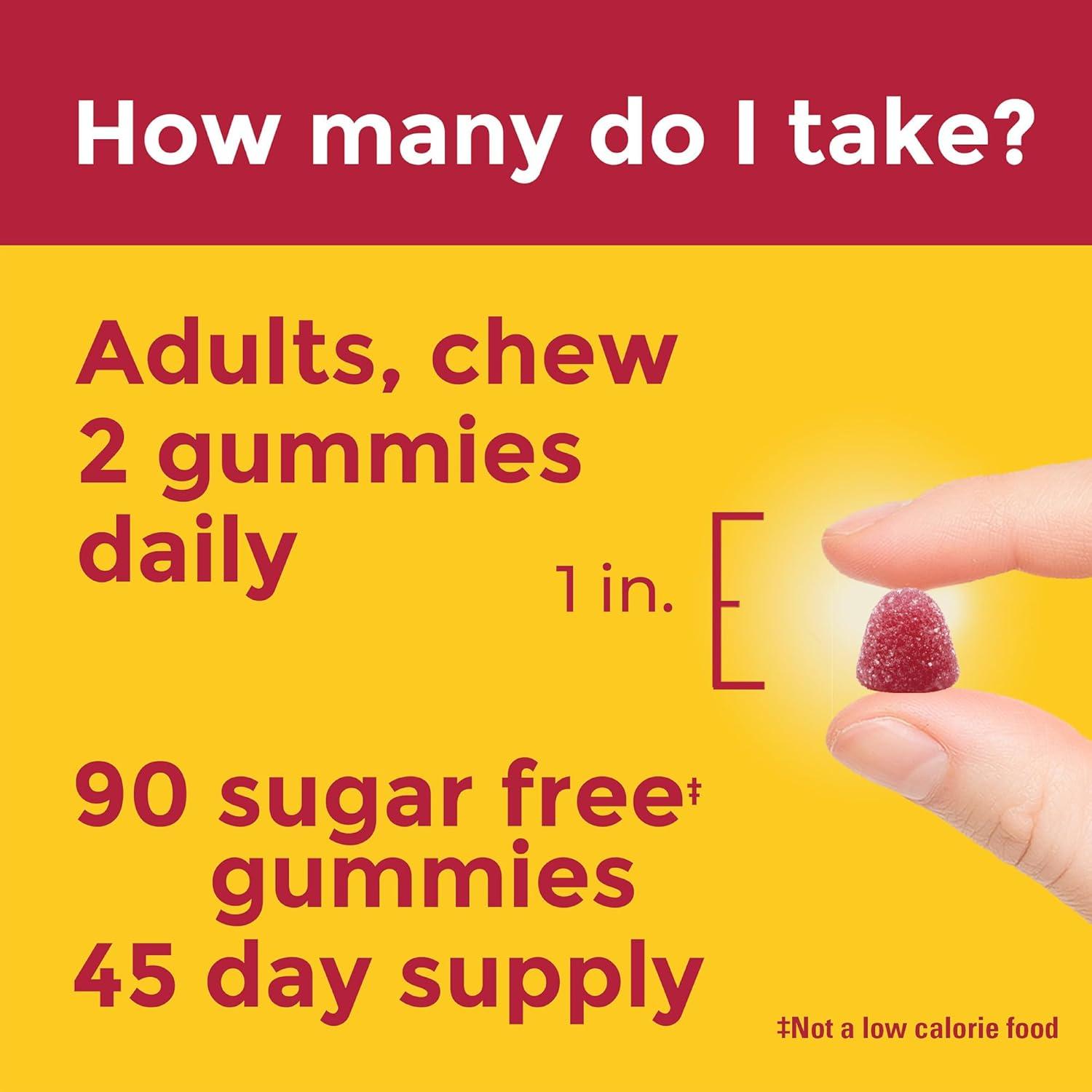 image:imageNature Made Zero Sugar Multivitamin Gummies Mens amp Womens Multivitamins Daily Nutritional Support Vitamin and Mineral Supplement Aspartame Free 90 Gummies 45 Day Supply