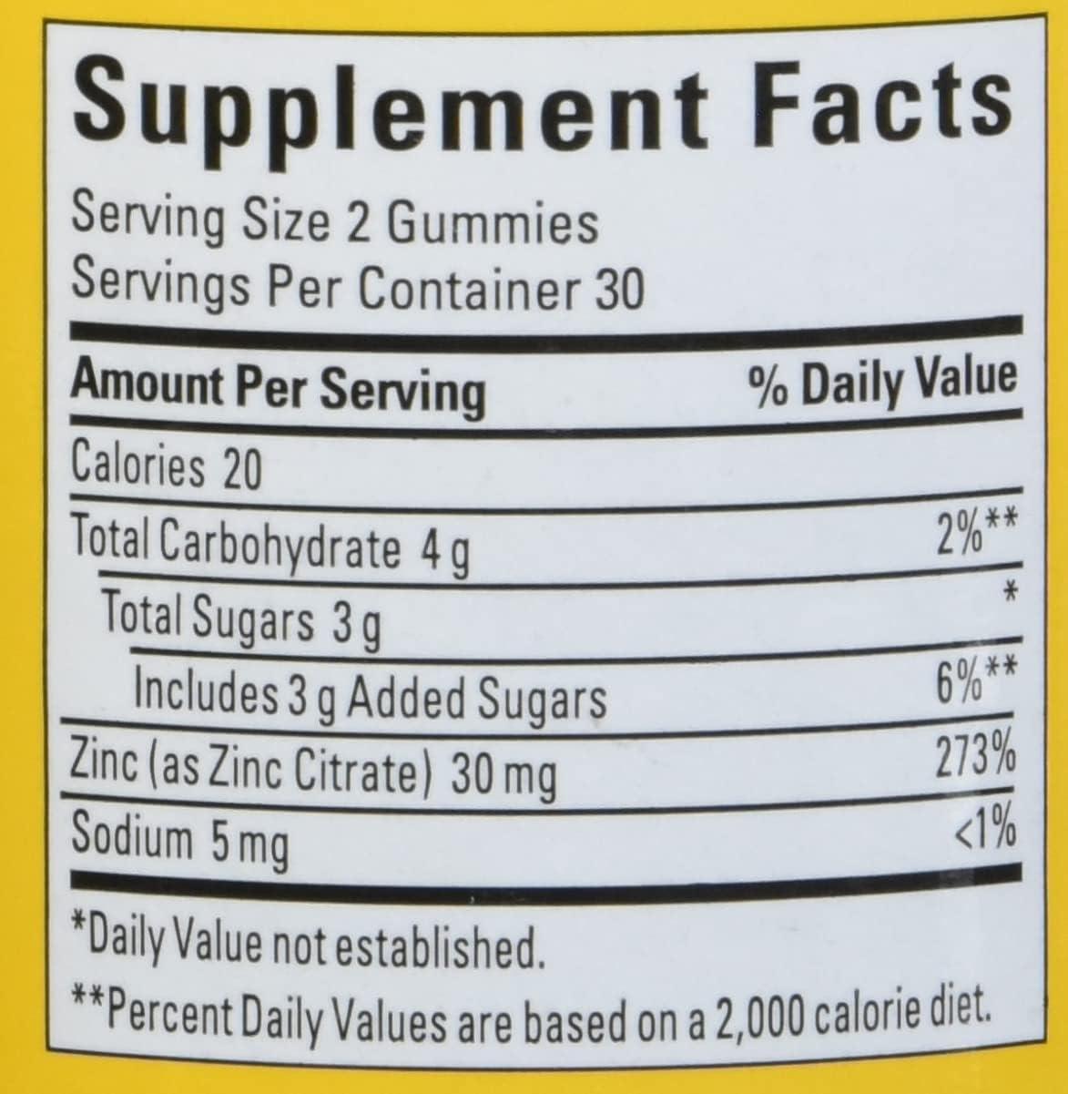 image:imageNature Made Zinc 30 mg Zinc Supplements for Men amp Women Dietary Supplement for Immune Health and Antioxidant Support 100 Tablets 100 Day Supply60 Count Pack of 2