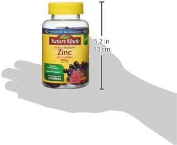image:imageNature Made Zinc 30 mg Zinc Supplements for Men amp Women Dietary Supplement for Immune Health and Antioxidant Support 100 Tablets 100 Day Supply60 Count Pack of 2