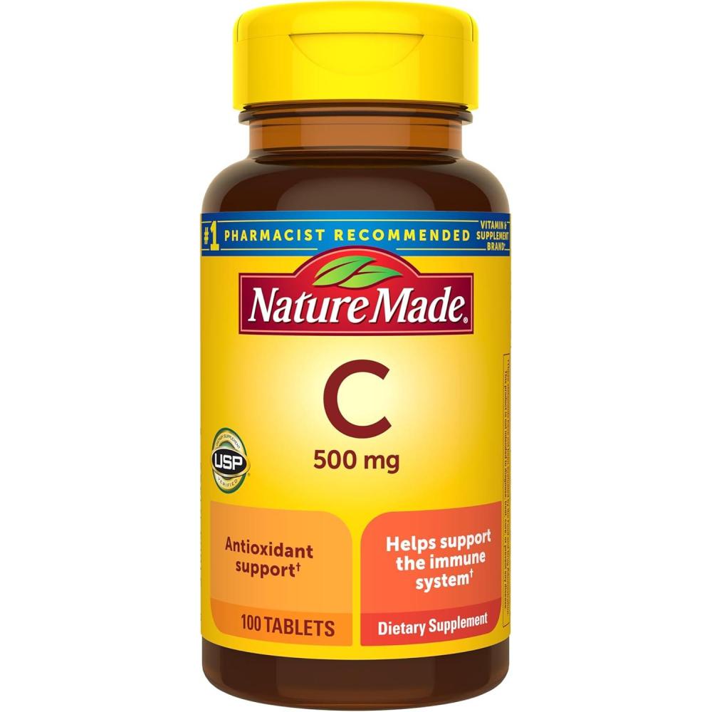 image:imageNature Made Chewable Vitamin C 500 mg Dietary Vitamin C Supplement for Immune Support 150 Tablets 150 Day SupplyUnflavored