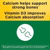 Nature Made Calcium Gummies 500 mg Per Serving with Vitamin D3, Dietary Calcium Supplement for Bone Support, 80 Gummies, 40 Day Supply(Cherry  Orange & Strawberry)