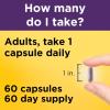 Nature Made Elderberry, Vitamin C and Zinc Capsules, 400 mg Elderberry Extract, Dietary Supplement for Immune Support, 60 Capsules, 60 Day Supply(60 Count (Pack of 1))