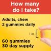 Nature Made Extra Strength Dosage Vitamin C 500 mg per serving, Dietary Supplement, Vitamin C Gummies for Immune Support, 60 Gummies, 30 Day Supply(No Artificial Sweeteners)