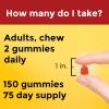 Nature Made Fish Oil Omega 3 Gummies, Omega 3 Fish Oil Supplements, Healthy Heart Support, 90 Gummies, 45 Day Supply(Orange)