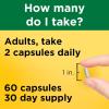 Nature Made Magnesium Glycinate 200 mg per Serving, Magnesium Supplement for Muscle, Heart, Nerve and Bone Support, 60 Magnesium Bisglycinate Capsules, 30 Day Supply(60 Count (Pack of 1))
