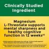 Nature Made Magnesium L-Threonate with Vitamin C & Vitamin D3, Provides 130 mg of Mag from 1800 mg Magnesium L Threonate, Cognitive Support Magnesium Supplement, 90 Capsules, 30 Day Supply(90 Count (Pack of 1))