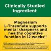 Nature Made Magnesium L-Threonate with Vitamin C & Vitamin D3, Provides 130 mg of Mag from 1800 mg Magnesium L Threonate, Cognitive Support Magnesium Supplement, 90 Capsules, 30 Day Supply(90 Count (Pack of 2))