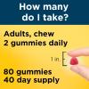 Nature Made Mens Multivitamin Gummies with Omega-3, Mens Gummy Multivitamins for Daily Nutritional Support, 80 Gummy Vitamins and Minerals, 40 Day Supply(Lemon Strawberry)
