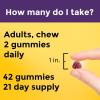 Nature Made Probiotics Extra Strength Dosage, Probiotics for Women and Men 8 Billion CFU per 2 Gummies, 42 Probiotic Gummies, 21 Day Supply(Cherry)