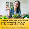 Nature Made Vitamin B12 1000 mcg, B12 Vitamins, Dietary Supplement for Energy Metabolism Support, 75 Time Release Tablets, 75 Day Supply(Unflavored)