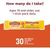Nature Made Wellblends ImmuneMAX Fizzy Drink Mix, Vitamin C 2000mg with Zinc 20 mg, Vitamin D3 1000 IU (25 mcg), plus Seven B Vitamins and Electrolyte Hydration Blend, 30 Stick Packs(1.88 Pound (Pack of 1))