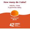Nature Made Wellblends ImmuneMAX Gummies, Vitamin C, Zinc, and Vitamin D3, Immune Support Supplement, 42 Tangerine Flavor Gummies(42 Count (Pack of 1))