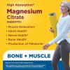 Nature Made Zero Sugar Magnesium Citrate Gummies 200 Mg Per Serving, Muscle & Bone Support, Aspartame Free, 40 Sugar Free High Absorption Magnesium Gummies, 20 Day Supply