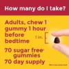 Nature Made Zero Sugar Melatonin 5mg Sleeping Gummies for Adults Extra Strength, 100% Drug Free Sleep Aid, Aspartame Free, 70 Sugar Free Melatonin Gummies, 70 Day Supply(70 Count (Pack of 1))