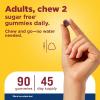 Nature Made Zero Sugar Multivitamin Men’s Gummies, Muscle & Immune Support, Aspartame Free, 90 Sugar Free Multivitamin Gummies, 45 Day Supply