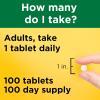 Nature Made Zinc 30 mg, Zinc Supplements for Men & Women, Dietary Supplement for Immune Health and Antioxidant Support, 100 Tablets, 100 Day Supply(100 Count (Pack of 1))