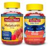 Nature Made Adult & Kids Melatonin Gummies Combo Pack for Restful Sleep, Family Pack, Sleep Aids for Adults & Kids, Two Sleep Gummies Bottles