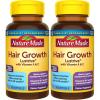Nature Made Hair Growth Softgels, Clinically Studied Lustriva + Biotin, Vitamin C & A, Hair Growth Vitamins – Support Healthy Hair as You Age, 30 Softgels, 30 Day Supply(30 Count (Pack of 2))