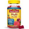 Nature Made Multi for Him, Mens Multivitamins Gummies, Energy Metabolism Support, Multivitamin for Men, 150 Gummy Vitamins and Minerals, 75 Day Supply(150 Count (Pack of 1))