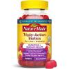 Nature Made Triple-Action Biotics, Gut and Immune Health Support, Digestive Probiotics for Women and Men, Prebiotic Fiber Gummies, 48 Gummies, 24 Day Supply