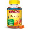 Nature Made Vitamin D3 K2 Gummies, Vitamin D 5000 IU Per Serving for Bone, Teeth, Muscle and Immune Support, 50 Gummy Vitamins, 25 Day Supply