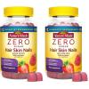 Nature Made Zero Sugar Hair Skin Nails Gummies, Biotin 2500 mcg per Serving, 120 Sugar Free Gummies, 60 Day Supply(120 Count (Pack of 2))