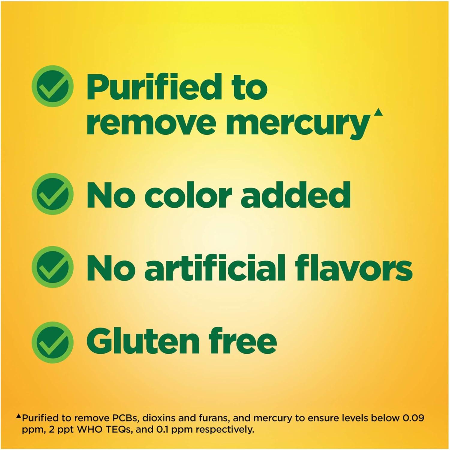 image:imageNature Made Burp Less Fish Oil Omega 3 Supplements 1200 mg Softgels EPA DHA Omega 3 Fish Oil Supplements for Healthy Heart Support 60 Softgels 30 Day Supply60 Count Pack of 3
