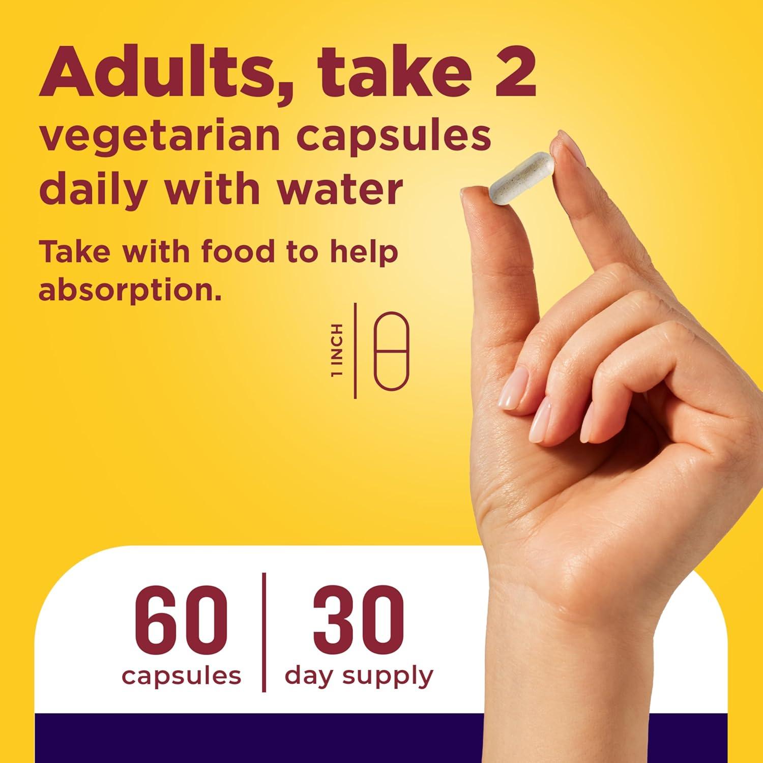 image:imageNature Made Magnesium Ashwagandha Capsules Stress Relief and Sleep Support Magnesium 300 mg and Ashwagandha Supplements 60 Capsules 30 Day Supply
