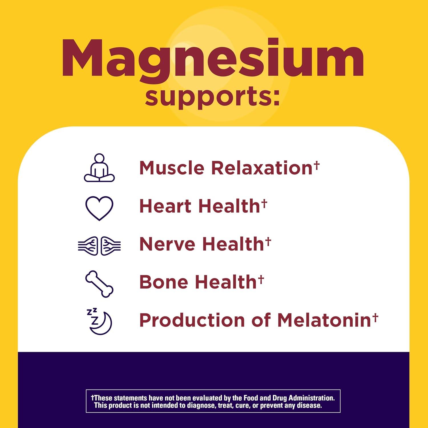 image:imageNature Made Magnesium Ashwagandha Capsules Stress Relief and Sleep Support Magnesium 300 mg and Ashwagandha Supplements 60 Capsules 30 Day Supply