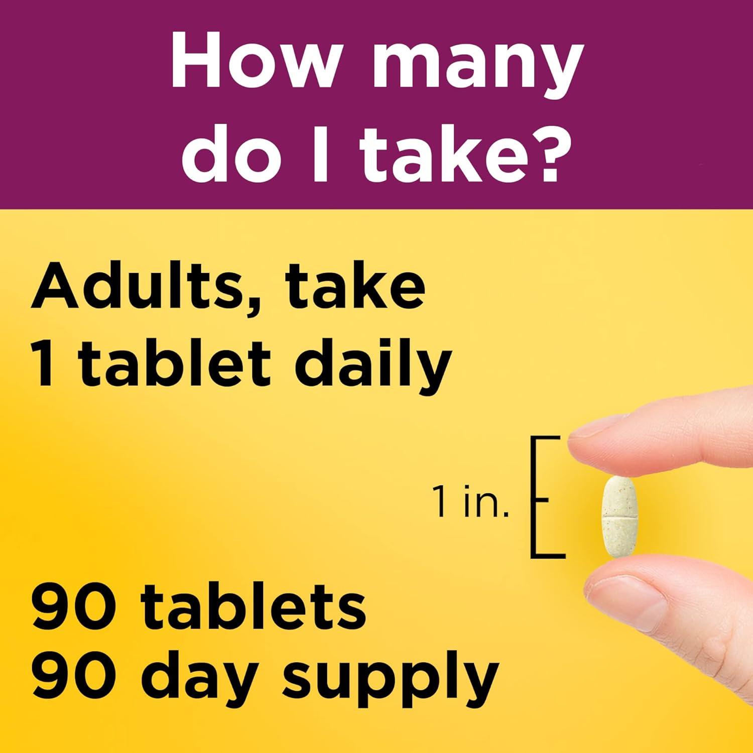 image:imageNature Made Multivitamin For Women 50 No Iron Multivitamins for Women 50 Plus Daily Nutritional Support Nature Made Multi Vitamins 90 Tablets 90 Day Supply90 Count Pack of 1