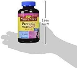 image:imageNature Made Prenatal Vitamins for Women with Folic Acid DHA Prenatal Vitamin and Mineral Supplement for Daily Nutritional Support 60 Softgels 60 Day SupplyUnflavored