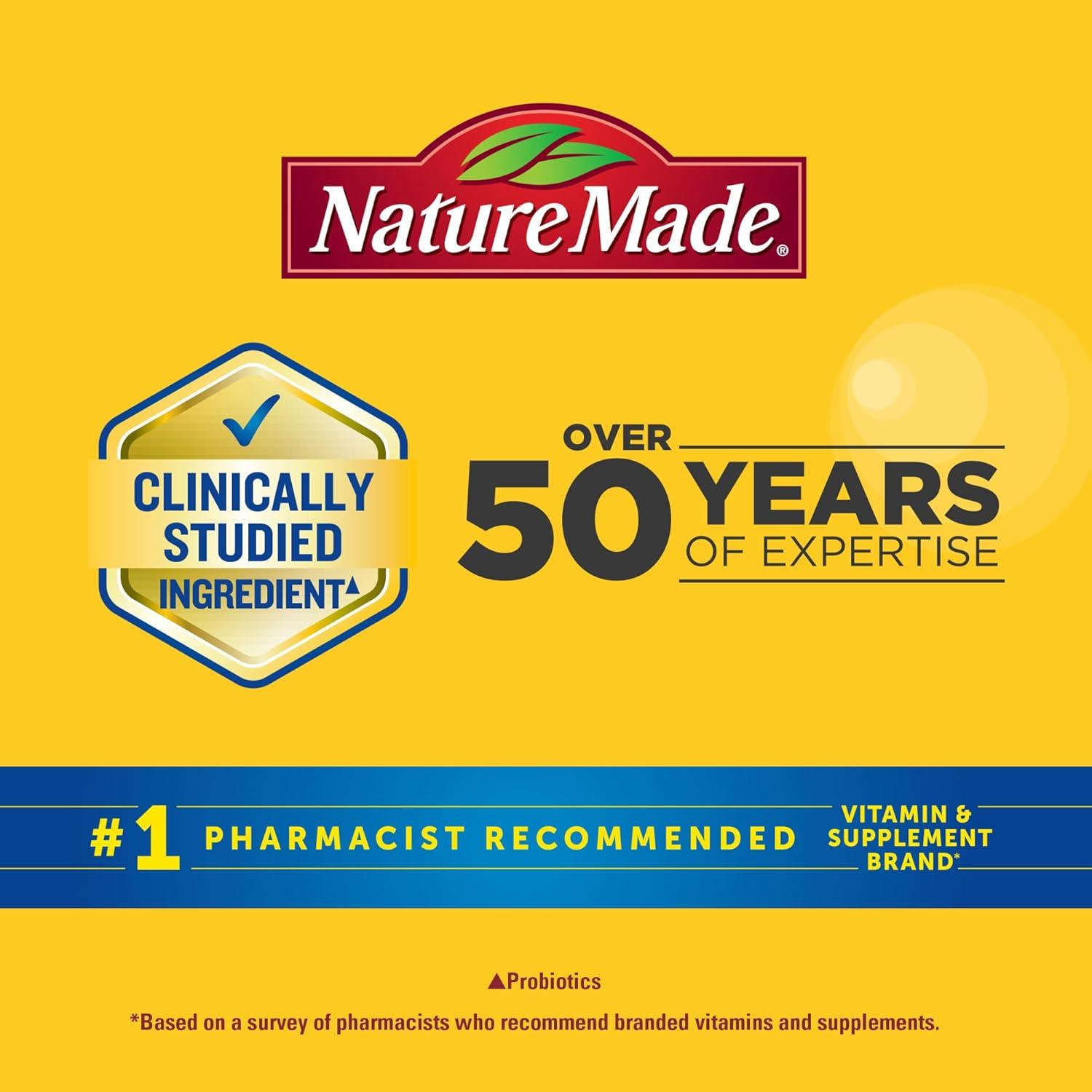 image:imageNature Made Super Greens with Probiotic Capsules Made with 12 Cup Veggies Per Serving Probiotics for Digestive Health 75 Capsules 25 Day Supply