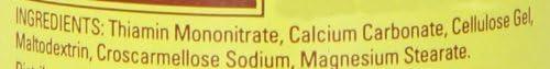 image:imageNature Made Vitamin B1 100mg Thiamine B1 Supplement for Energy Metabolism Support 100 Tablets 100 Day SupplyUnflavored
