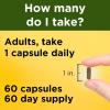 Nature Made Ashwagandha Capsules 125mg for Stress Support, Ashwagandha Supplements, 60 Capsules, 60 Day Supply(60 Count (Pack of 1))