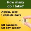Nature Made Ashwagandha Capsules 125mg for Stress Support, Ashwagandha Supplements, 60 Capsules, 60 Day Supply(60 Count (Pack of 2))