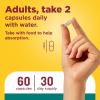 Nature Made Ashwagandha KSM 66 + Reishi Mushroom Capsules, Stress Relief Blend Ashwagandha and Mushroom Supplement, 60 Capsules, 30 Day Supply