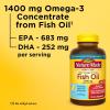 Nature Made Burp Less Fish Oil Omega 3 Supplements, 1200 mg Softgels, EPA DHA Omega 3 Fish Oil Supplements for Healthy Heart Support, 60 Softgels, 30 Day Supply(90 Count (Pack of 1))
