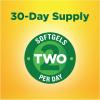 Nature Made Burp Less Fish Oil Omega 3 Supplements, 1200 mg Softgels, EPA DHA Omega 3 Fish Oil Supplements for Healthy Heart Support, 60 Softgels, 30 Day Supply(60 Count (Pack of 3))